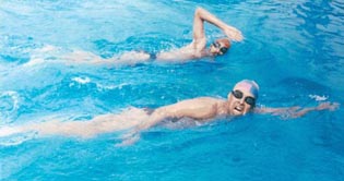 Buoys enable blinds to swim